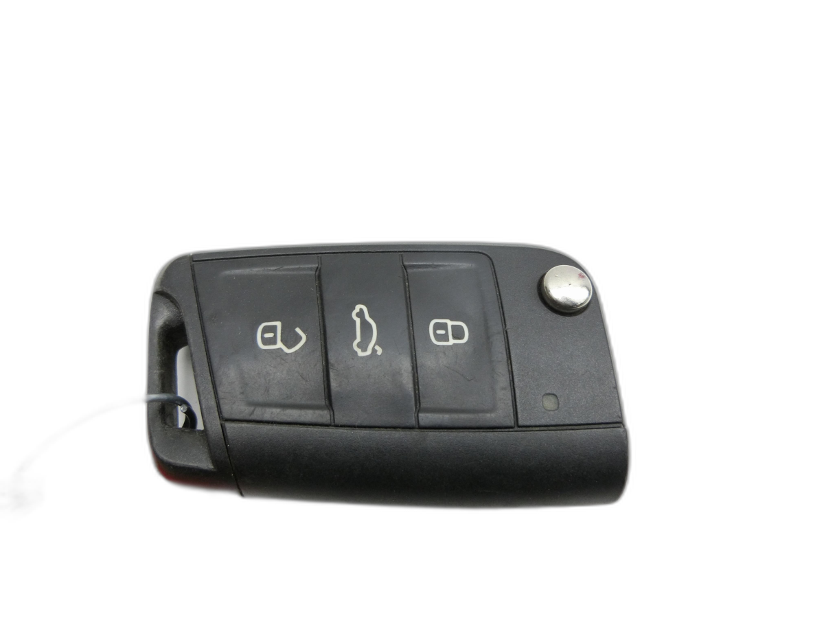 VW Golf 7 VII Variant 13-17 Kombi ZV Schlüssel Funkschlüssel  - Bild 1