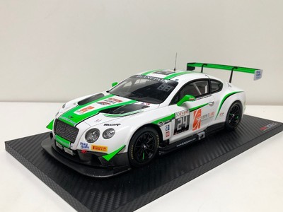 TSM MODEL 1/18 Bentley Continental GT3  24 24h Spa 2016 Team Parker Racing