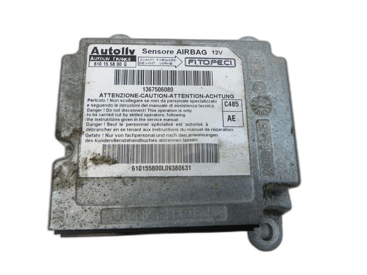 Peugeot Bipper 08-14 Airbag Steuergerät Airbagsteuergerät  - Bild 1