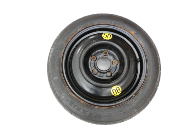 Kia Venga YN 1 x Komplettrad Ersatzrad Stahlfelge Sommerreifen 125/80R15 4X100  - Bild 1