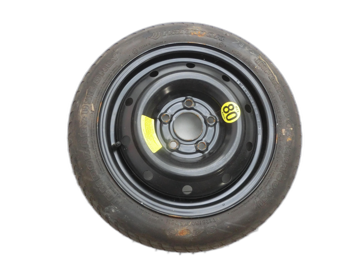 Kia Soul I AM 08-11 1 x Komplettrad Ersatzrad Stahlfelge Sommerreifen 125/80R15 5X114.3  - Bild 1