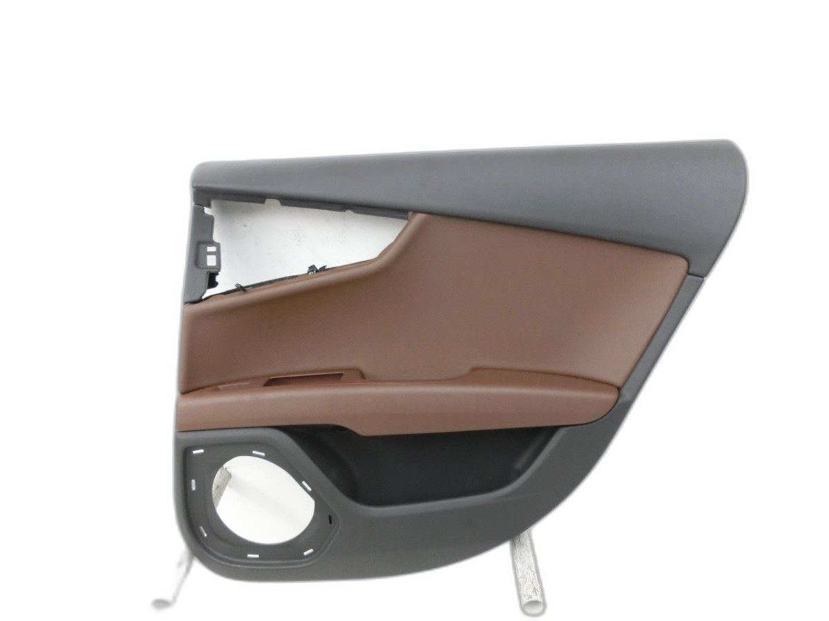 Interior Door Panel Right Rear Nougat brown Soul Black for Audi A7 4G 10-18 - Bild 1