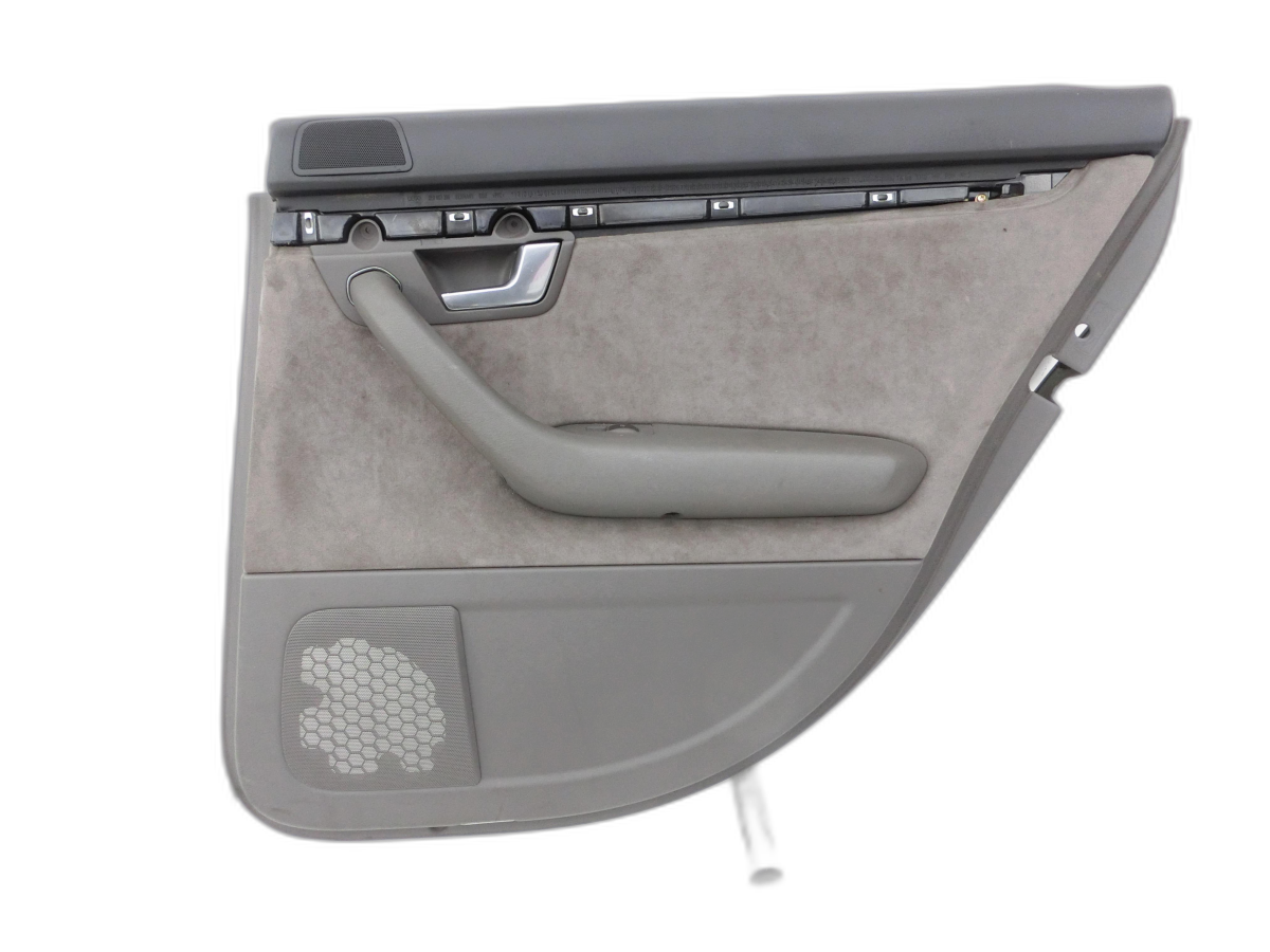 Pannello portiera Dx posteriore Alcantara dondolare grigio scuro per Audi A4 8E B6 00-04 - Bild 1