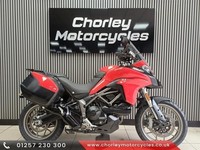 2017 Ducati Multistrada 950 Red adventure sport with side  FSH
