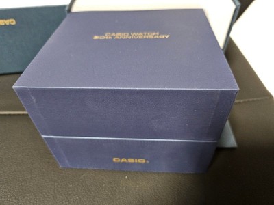Pre-owned Casio Trn-50ss-2ajr Watch 50th Anniversary Tron Quartz Men's Watch Box Jpn