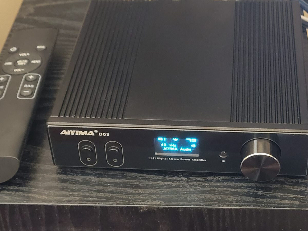 ★ 未使用品  AIYIMA D03 150W×2  ★ Aiyima D03 Bluetooth 150Wx2 TAS5548 TAS5624 DAC Digital