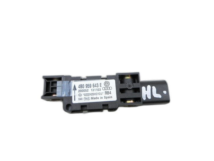 Audi A8 D3 4E qu 02-05 Sensor Airbag Crashsensor Airbagsensor Links Hinten - Bild 1
