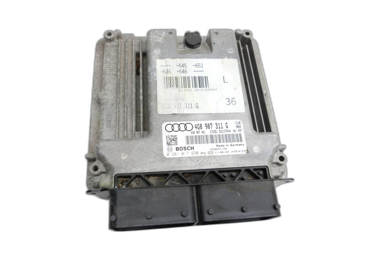 Audi A6 C7 4G 10-14 1,8 140KW Motorsteuergerät Steuergerät ECU Diesel - Bild 1
