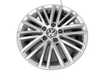 VW Touran 1T 06-10 1 x Felge Aluminiumfelge 16 Zoll 5X112 VW Touran 1T 06-10 06.08.2007 1T0601025AS gebraucht Vorschau 1
