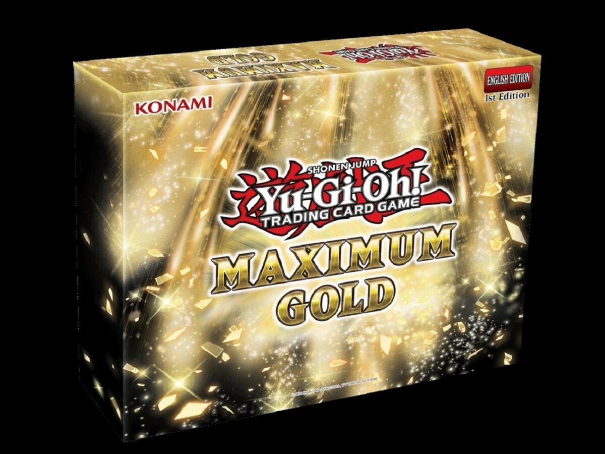 遊戯王 英語 MAXIMUM GOLD BOX English 1st