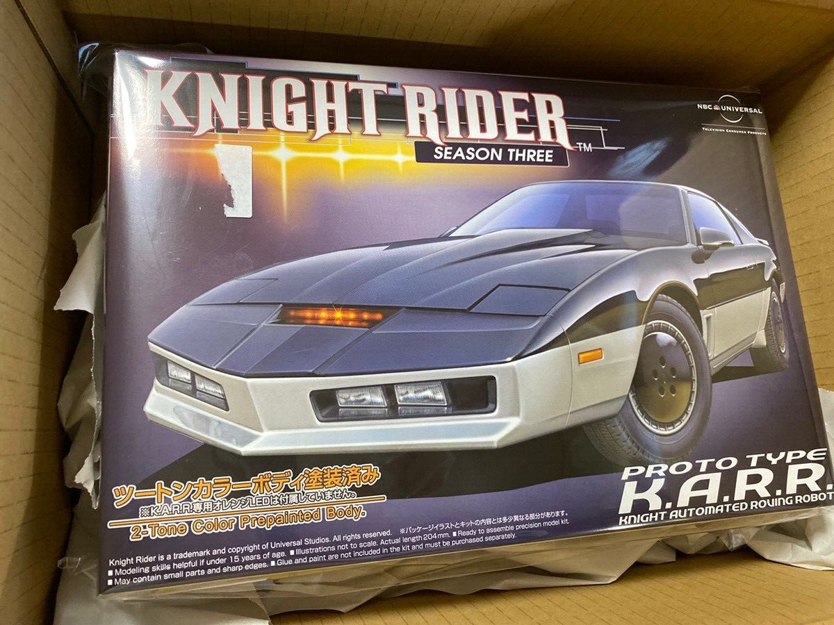 KNIGHT RIDER K.A.R.R. SKYNET ミニカー Knight Rider: K.A.R.R. - 1/24 Scale Die Cast Vehicle with