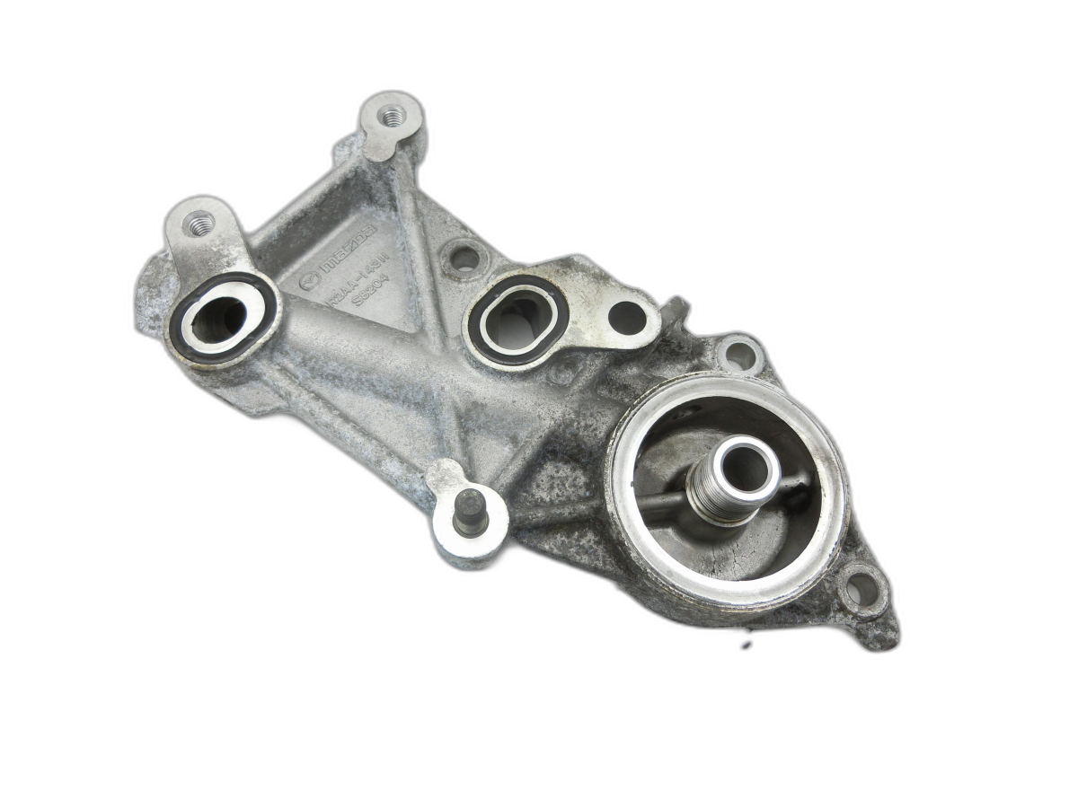 Mazda 6 GH 08-12 2,2d 120KW GH1 R2AA-02-300F Ölfiltergehäuse Gehause Halter  - Bild 1