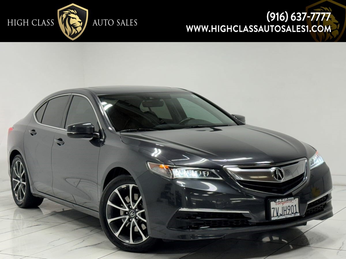 2016 Acura TLX V6 Tech 127311 Miles Slate Silver Metallic  3.5L 6 Cylinders Auto