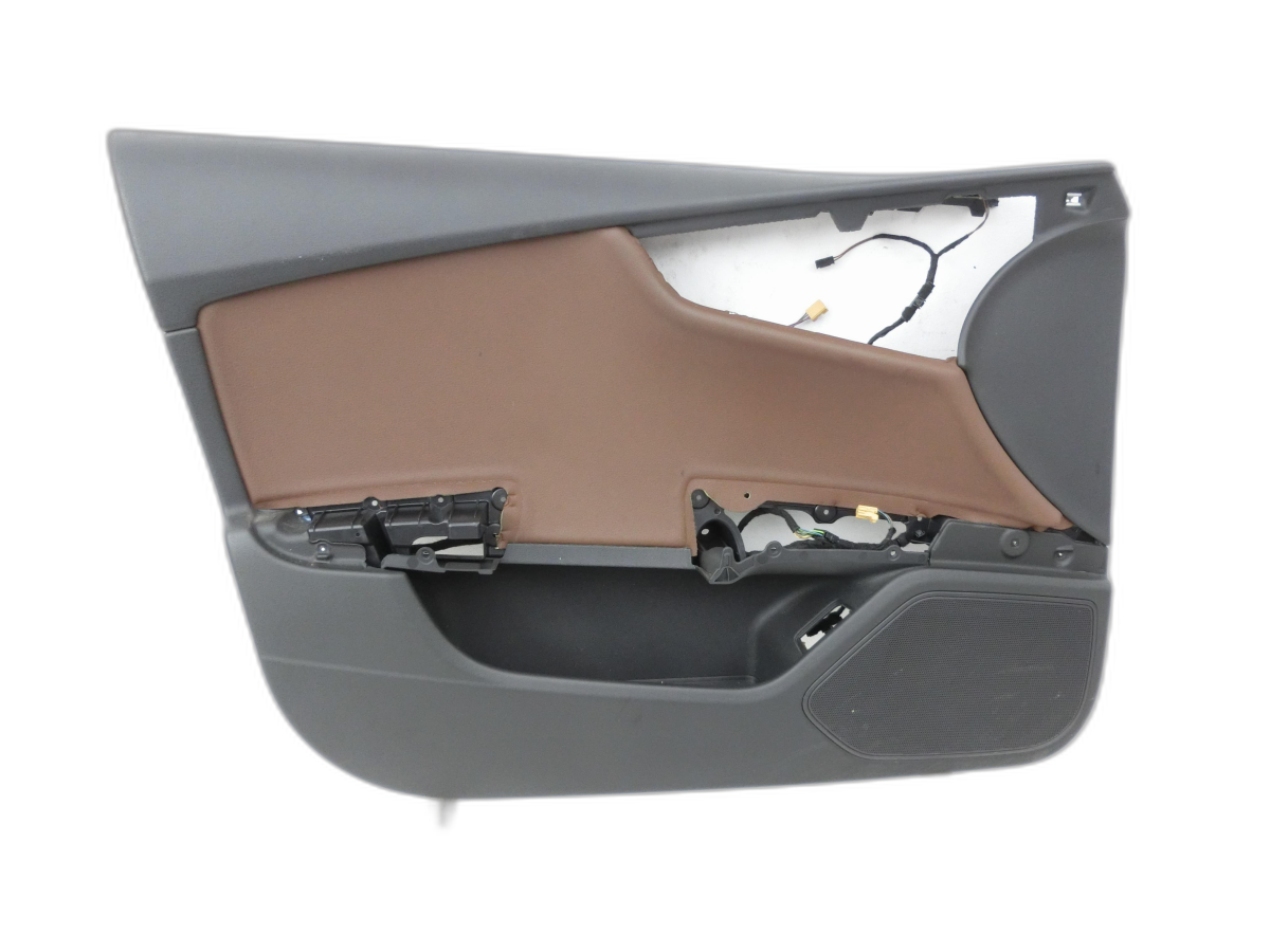 Interior Door Panel Left Front Nougat brown Soul Black for Audi A7 4G 10-18 - Bild 1