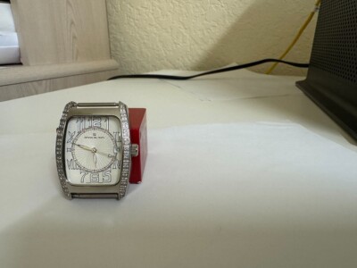Officina del Tempo OTD042/1AWW Women's Tonneau Diamond collection watch NO BAND