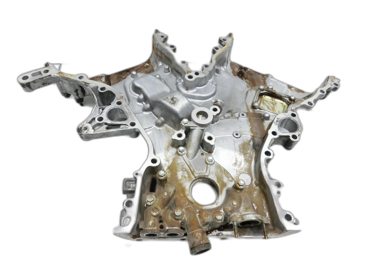 Lexus GS GRS 300 05-09 3,0i 183KW Platte für Motor Stirnplatte Gehäuse Motorblock  - Bild 1