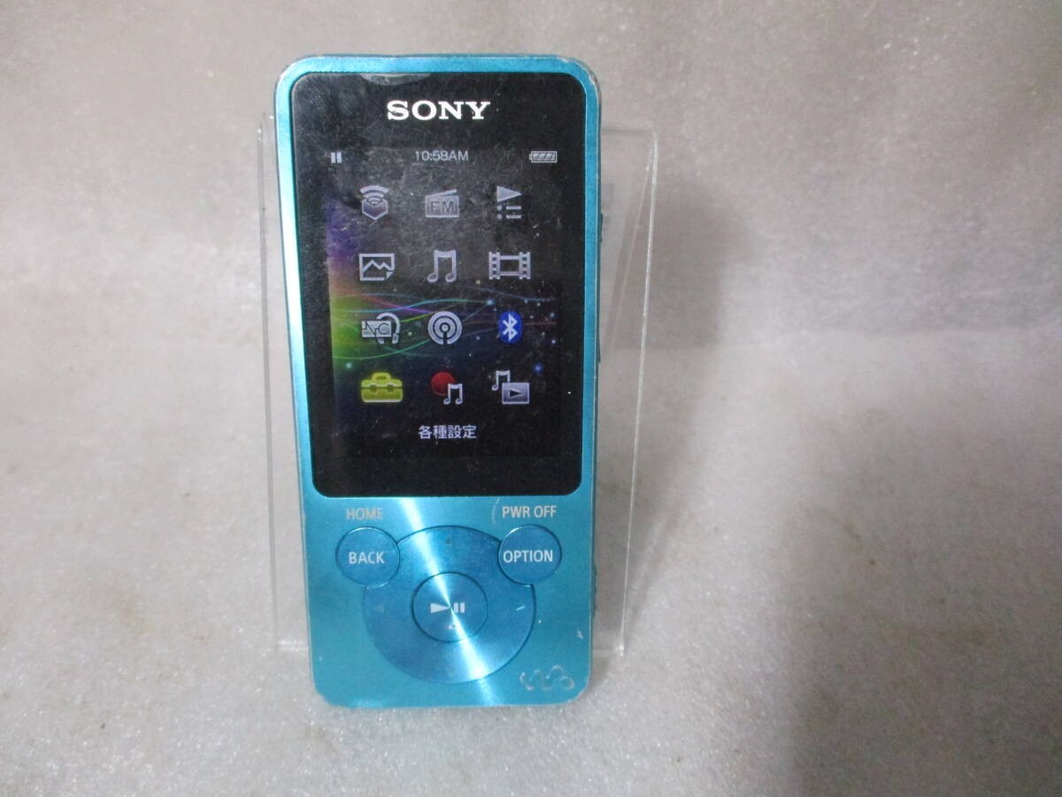 【箱付き】SONY WALKMAN NW-S313K  Blue Sony Walkman NW-S13 4GB MP3 Digital Music Player Blue Tested