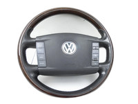 VW Phaeton 3D 02-07 Lenkrad Airbaglenkrad Holzdekor Kastanie Braun VW Phaeton 3D 02-07 02.09.2004 3D0419091R... Vorschau 1