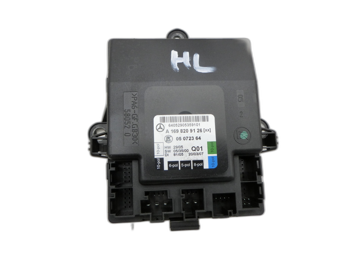 Control Unit ECU module Left Rear for Mercedes W169 A180 04-08 - Bild 1