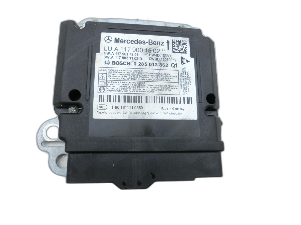 Mercedes CLA 180 C117 13-19 Airbag Steuergerät Airbagsteuergerät  - Bild 1