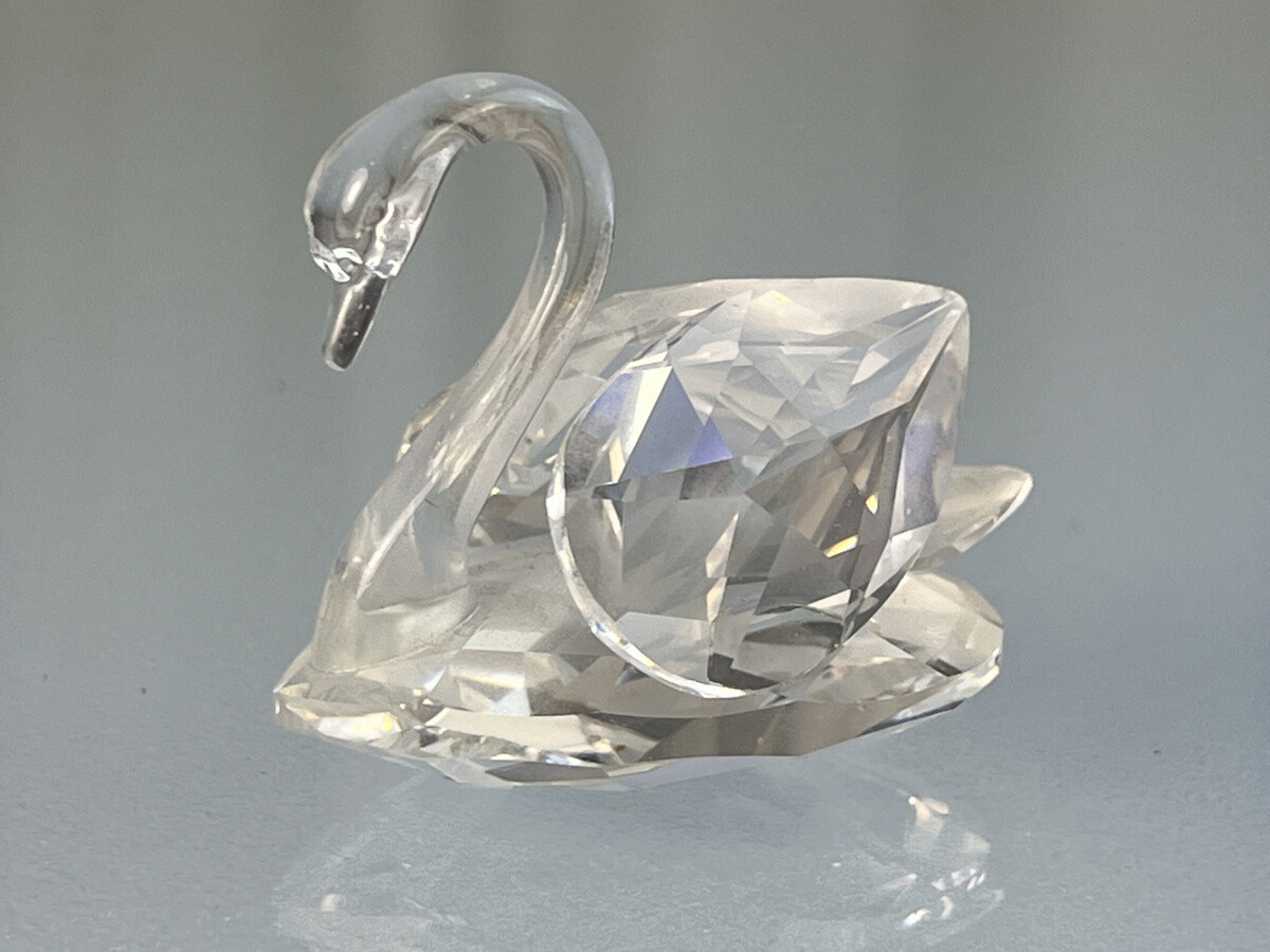 Swarovski Figure 010006 Swan 2 3/8in Top | eBay