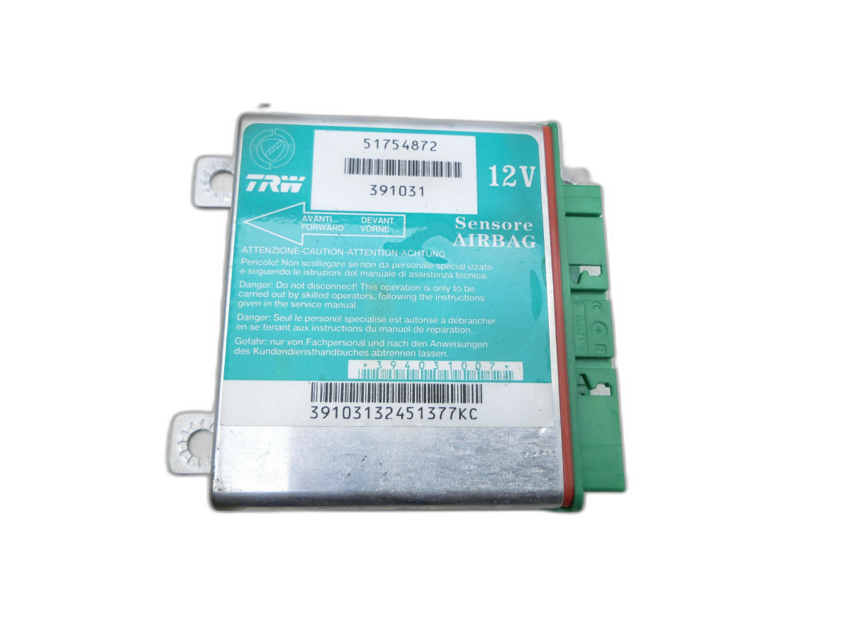 Fiat Punto 199 05-09 Airbag Steuergerät Airbagsteuergerät  - Bild 1