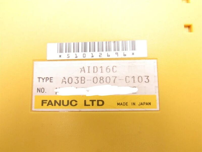 A03b-0807-c103 Used Tested Ok Fanuc Io Module  