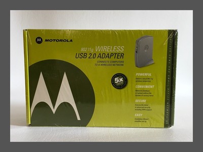 Motorola WU830G 802.11g USB 2.0 Wireless Adapter - New, Sealed