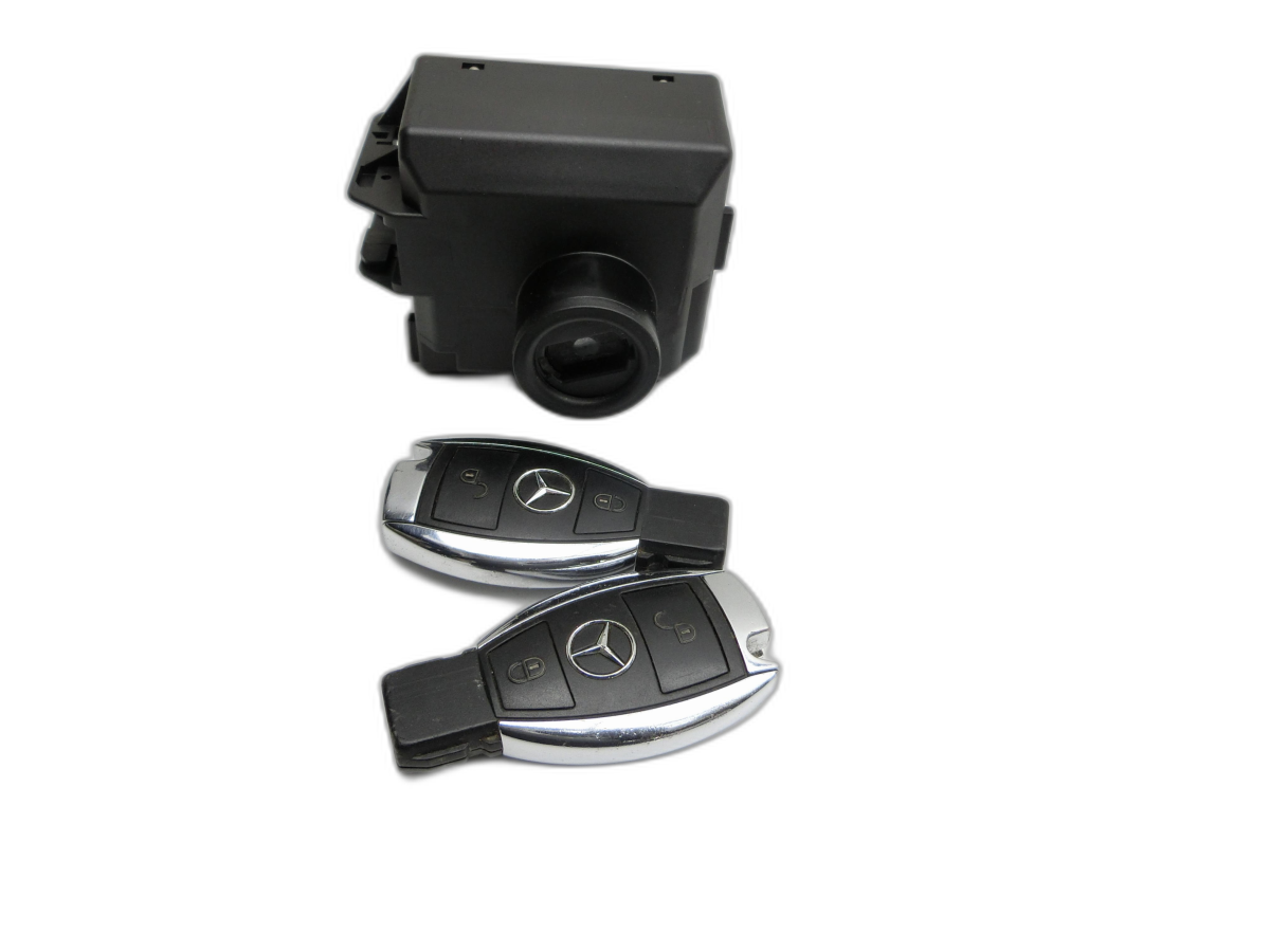 Mercedes W246 B180 14-18 Zündschloss 2x Schlüssel Motorsteuergerät Lock  - Bild 1