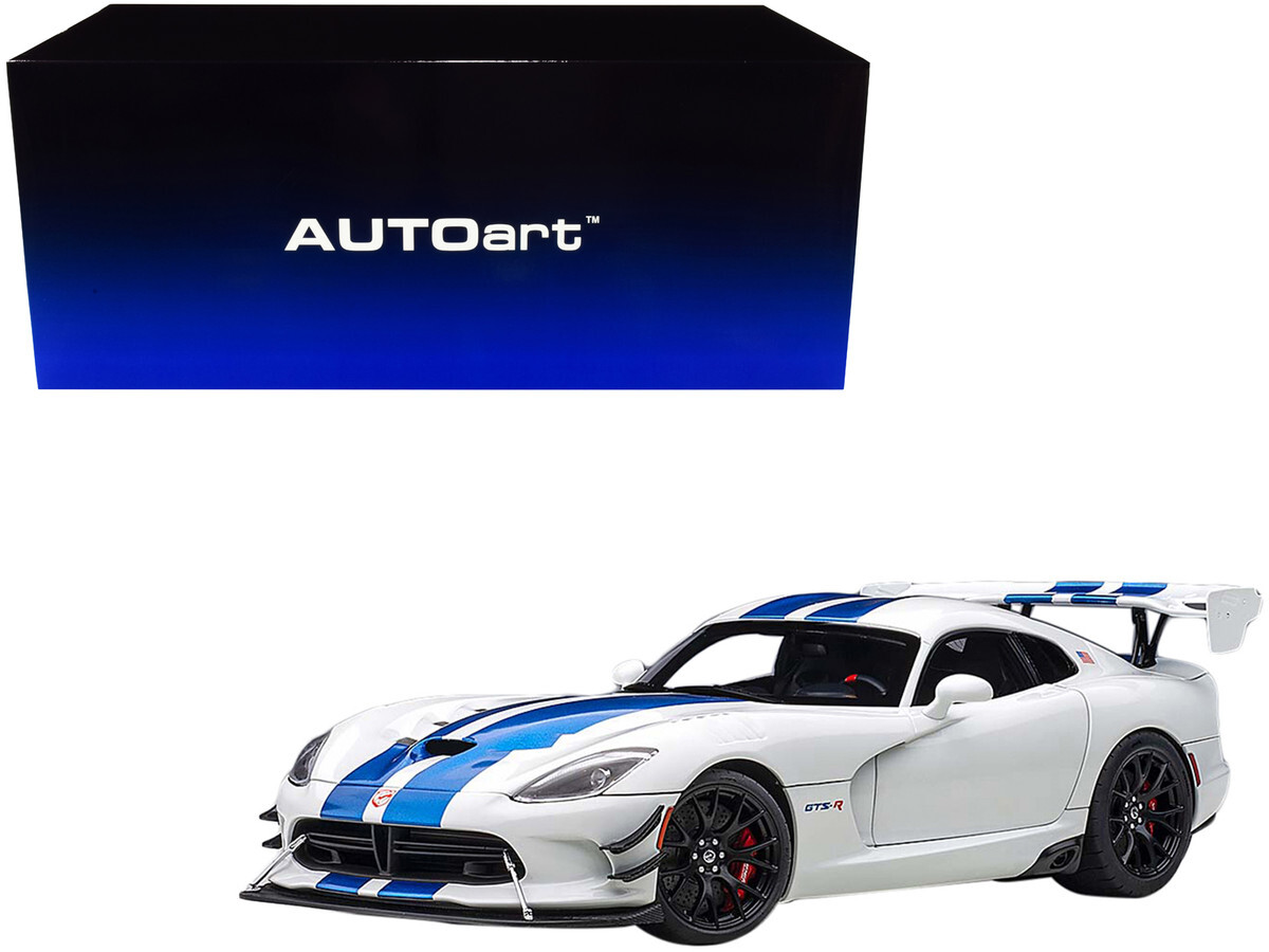 オートアート1/18 ダッチバイパーGTS-R とコルベットC5-R 2台セット AUTOart 1/18 ダッジ バイパー GTS-R コメモラティブ