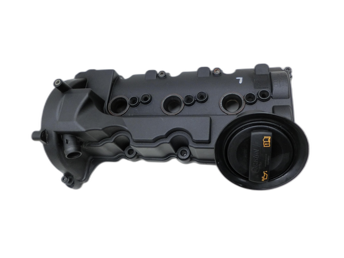 Audi A6 4G C7 11-14 qu TDI 3,0 150KW CLAA Ventildeckel Zylinderkopfhaube Links 4-6  - Bild 1