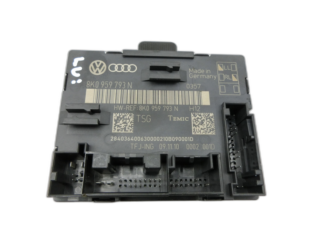 Audi A4 8K B8 07-11 Steuergerät ECU Modul Türsteuergerät SG Links Vorne  - Bild 1