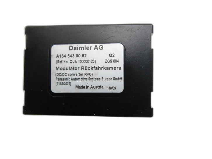Mercedes X204 08-12 Steuergerät ECU Modul Modulator Rückfahrkamera Mercedes X204 08-12 04.12.2009 A1645430062 gebraucht Bild 1