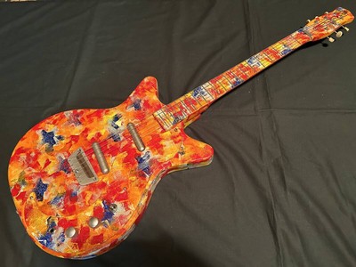 Electric Guitar Danelectro DC59 O PSYCHE Limited Edition