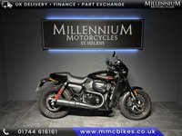 HARLEY DAVIDSON STREET ROD 750 EXTREMELY LOW MILEAGE BIKE