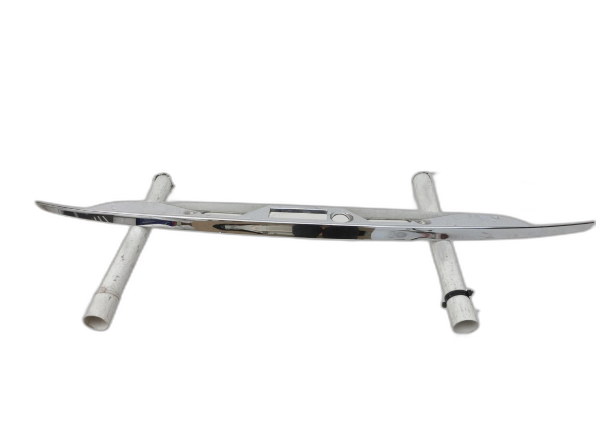 Cover outside Substructure strip for Number plate lamps Handle Lid Mercedes C219 CLS 350 04-08 - Bild 1