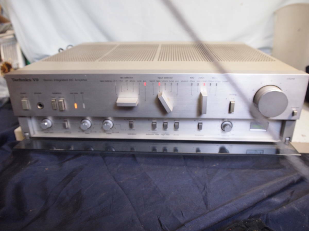 Technics　プリメインアンプ　SU−V９ Technics SU-V9 Stereo Integrated DC Amplifier Working | eBay