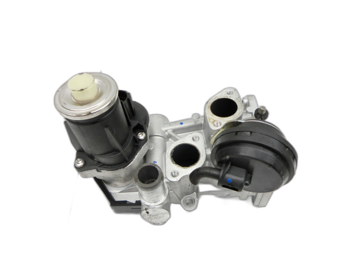 Skoda Superb II 3T 08-13 2.0 125KW CFGB Abgasrückführventil EGR AGR Ventil Kühler  - Bild 1