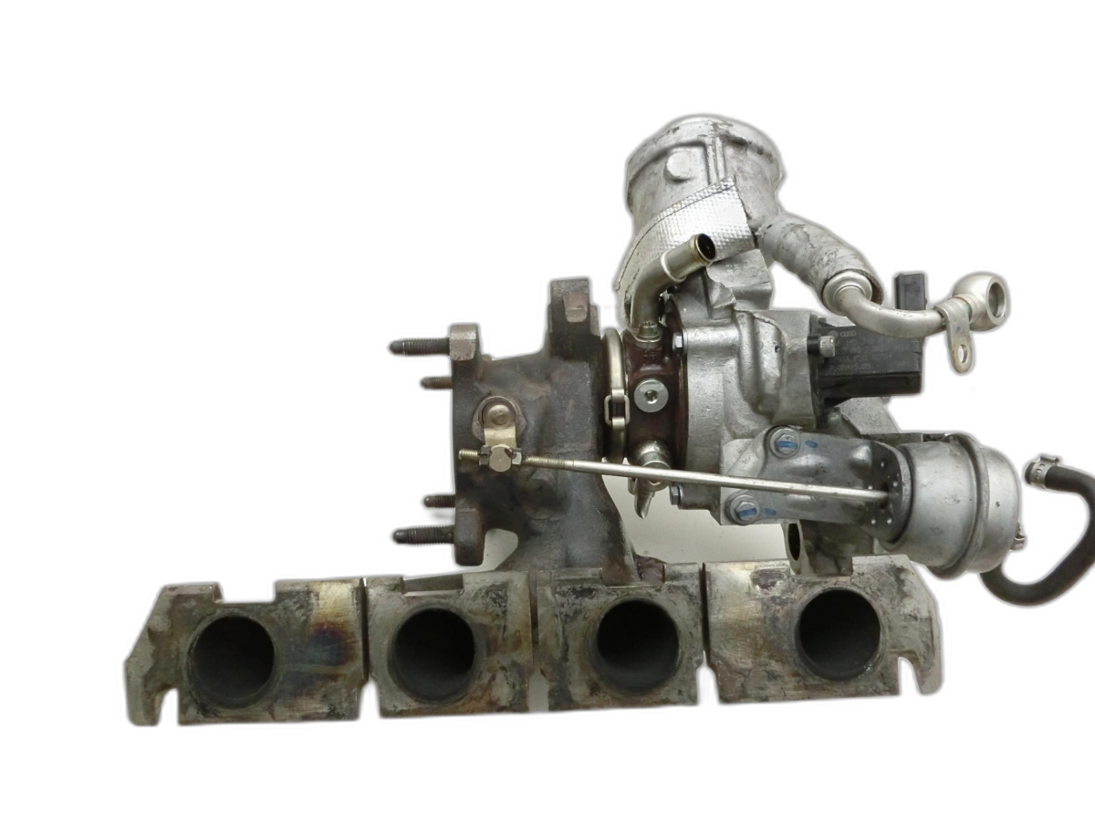 Audi A5 8T 07-12 TFSI 1,8 125KW CABD Abgaskrümmer ohne Turbolader  - Bild 1