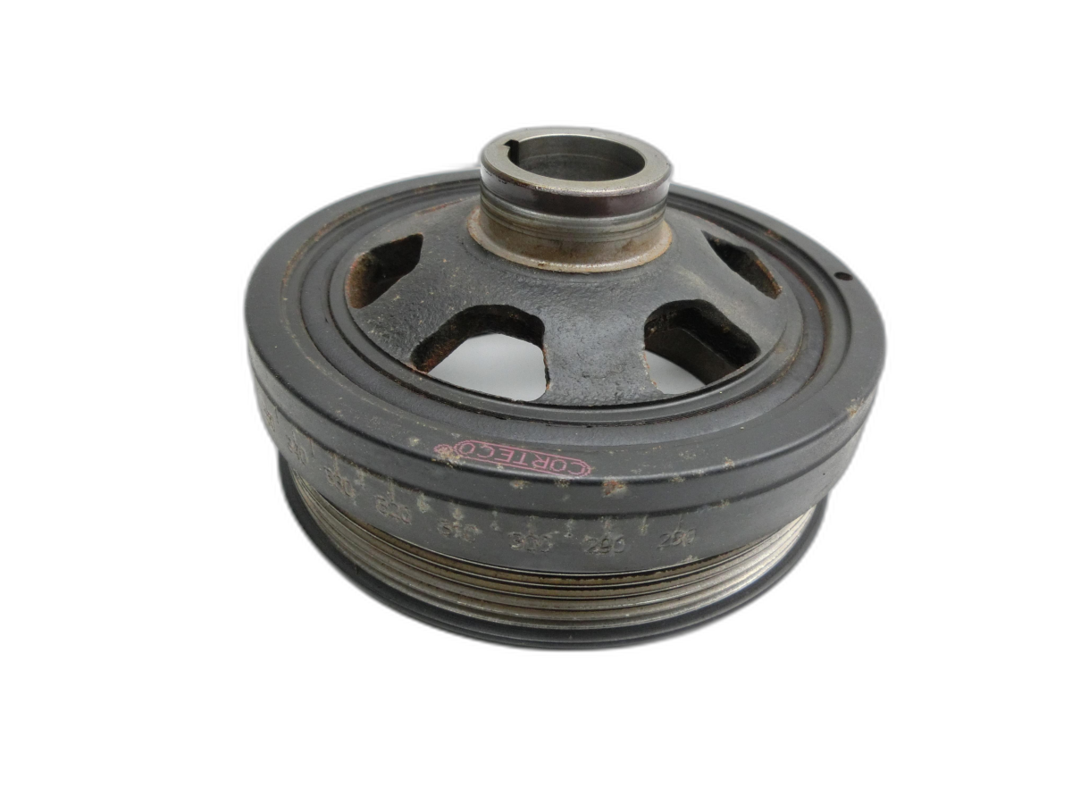 Mercedes S-Kl. W220 S350 02-05 3,7i 180KW 112.972 Kurbelwellenscheibe Riemenscheibe für Kurbelwelle  - Bild 1