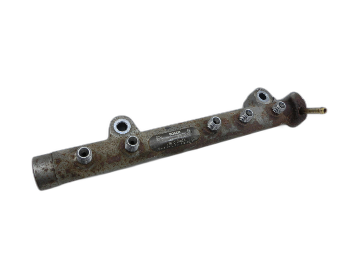 Toyota Yaris XP9 05-09 D-4D 1,4 66KW Hochdruck Verteiler Verteilerrohr  - Bild 1