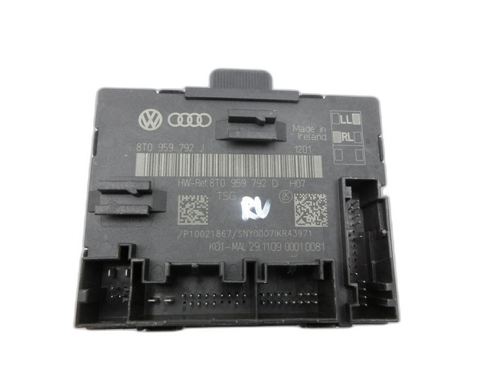 Audi A5 8TA 07-11 Steuergerät ECU Modul Türsteuergerät Rechts Vorne  - Bild 1