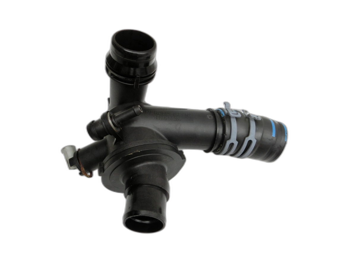 Thermostat Flange, carburettor Housing for Mercedes S205 W205 14-18 - Bild 1