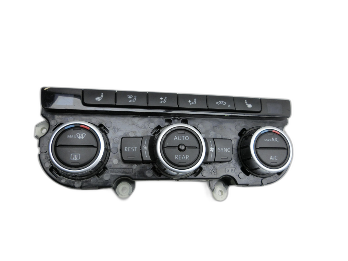 VW Sharan 7N II 10-15 Bedienteil Bedienelement Heizung Klimabedienteil Sitzheizung  - Bild 1