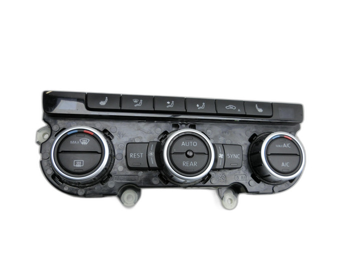 VW Sharan 7N II 10-15 Bedienteil Bedienelement Heizung Klimabedienteil Sitzheizung  - Bild 1