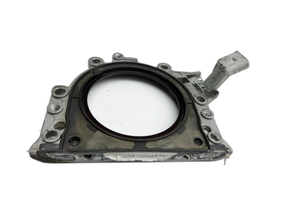 Audi A6 4G C7 10-14 TDI 2,0 130KW CGLC Dichtflansch Riemenscheibe für Kurbelwelle  - Bild 1