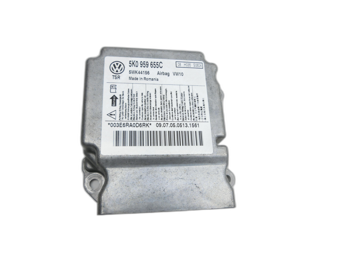 VW Golf Plus 5M 08-14 Airbag Steuergerät Airbagsteuergerät  - Bild 1