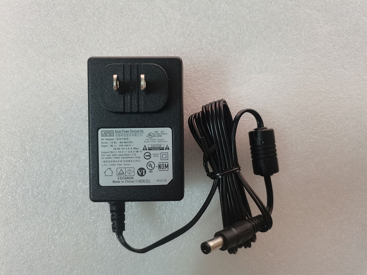 Generic Brand For APD ACアダプタwa-24e12fu HDD Ite電源供給12?V-2?a f07 dwos6rj Amazon.com: Generic Brand for APD AC Adapter WA-24E12FU HDD