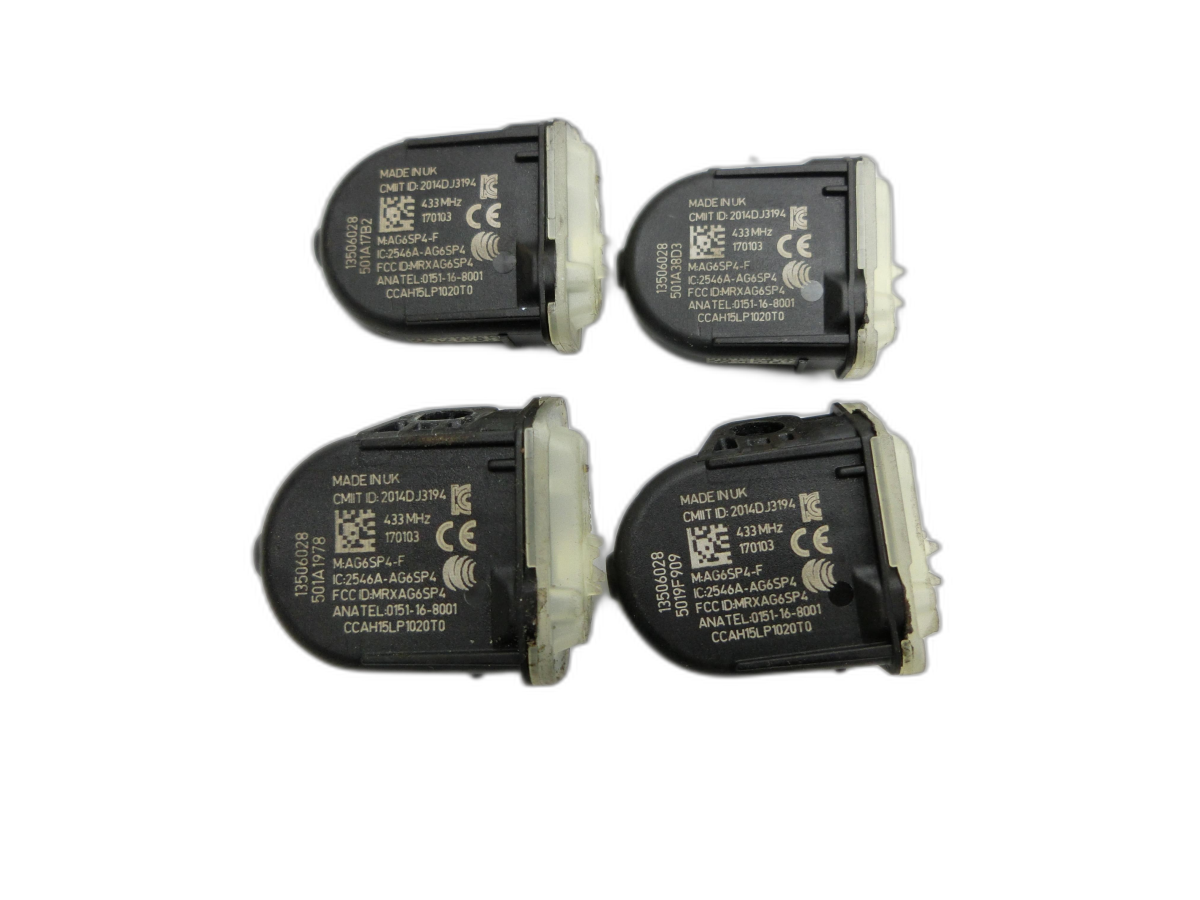 Opel Astra K B16 15-19 4x Reifendrucksensoren RDKS Reifendruck Kontrolle  - Bild 1