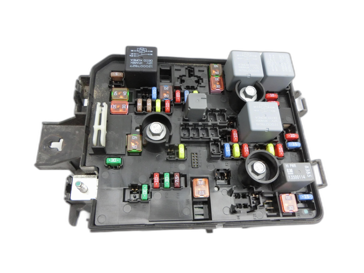 Opel Corsa E 14-19 1,2 51KW Zentralelektrik Batteriestützpunkt  - Bild 1